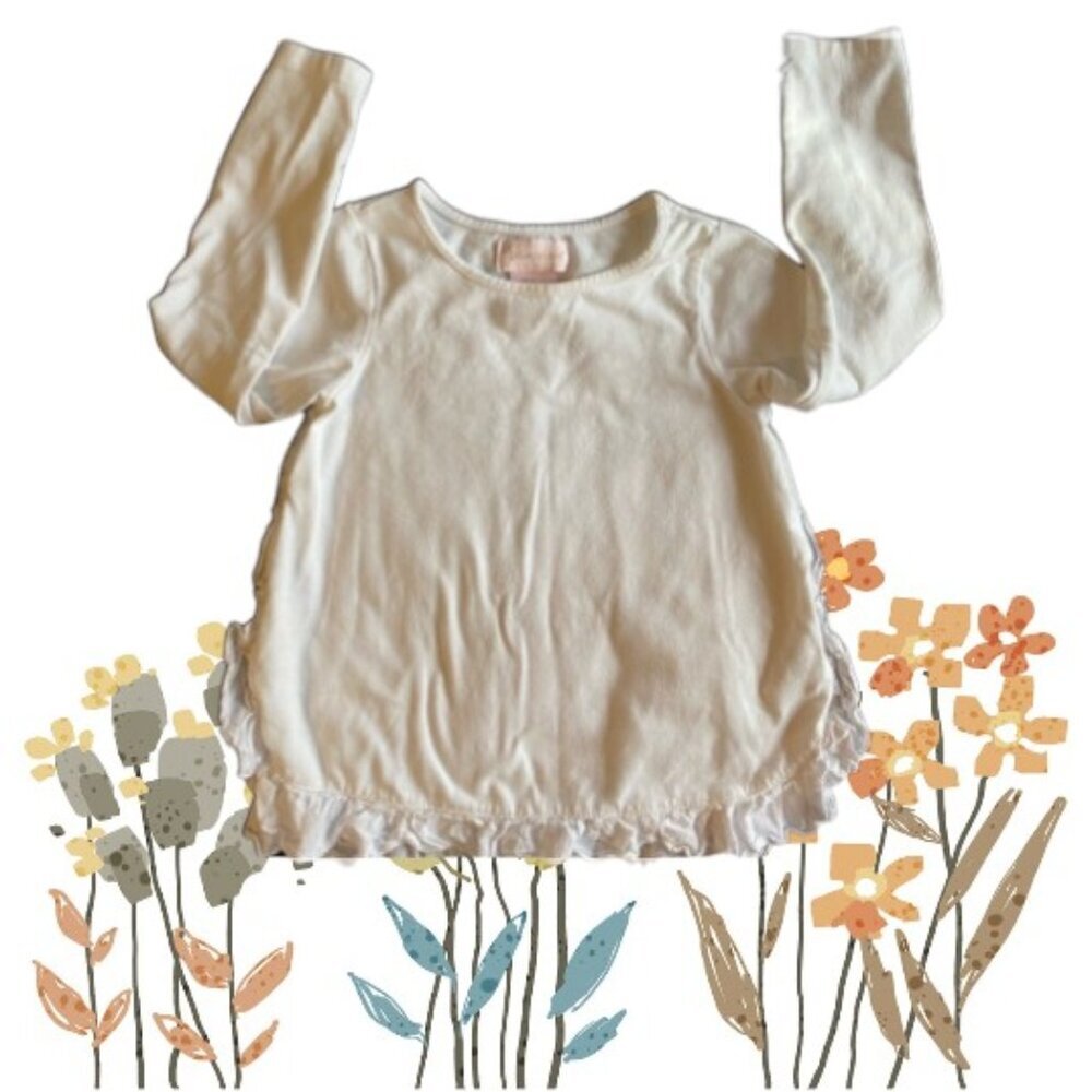 Savannah Hi-Low Ruffle Top